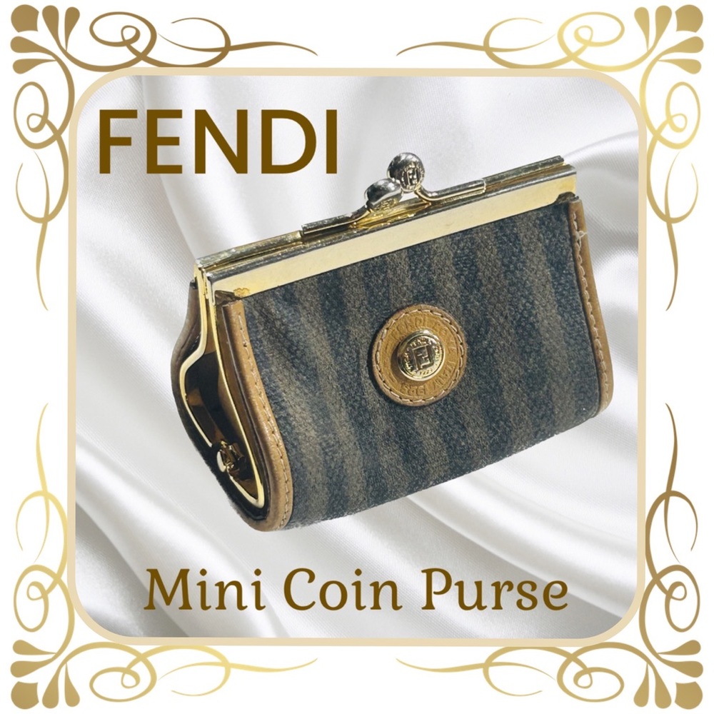 FENDI Italy Vintage Mini Coin Purse #G13541